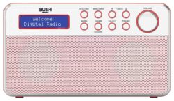 Bush - Stereo DAB Radio - Red